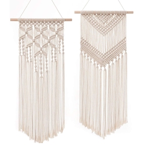 Atrapasueños Bohemio de Macramé con Cuerda de Algodón y Arte Geométrico para Decoración del Hogar, Precio Económico, OEM - Product Image 2