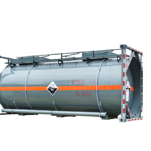 Conteneur de chlore liquide en acier au carbone de 20 pieds, haute qualité, anti-corrosion, pour le transport - Product Image 5