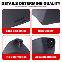 Déflecteur d'air coloré pour phare latéral de moto Harley Softail Low Rider ST 2022 et versions ultérieures, cache de phare pare-vent
