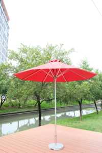 Nouvelles versions 9FT loisirs de plein air soleil jardin parapluie Patio automatique <span class=keywords><strong>Parasol</strong></span> haut résistant au vent - Product Image 5