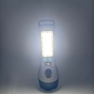 Cao Powered lumen sáng cảm ứng khẩn cấp ánh sáng mạnh mẽ năng lượng mặt trời có thể sạc lại dẫn đèn pin - Product Image 1