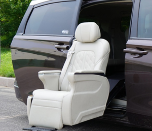 Siège de capitaine de luxe haut de gamme en cuir PU pour Vito W447 Van compatible avec les modèles Toyota Alphard - Product Image 6