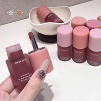 Crème Minérale Multi-Usages Velours Matifié Gege Little Bear pour Lèvres et Joues, Waterproof, Effet Lèvres Glacées, Sexy Goddess