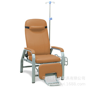 Silla de Infusión Pinyin PY009 Verde con Reposabrazos para Uso Hospitalario - Product Image 3