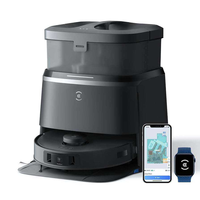 Ecovacs DEEBOT T30 PRO OMNI Robot Penyapu Tanpa Kabel Pembersih Otomatis Rumah Tangga 11000Pa Bebas Kusut Vakum Otomatis Penuh