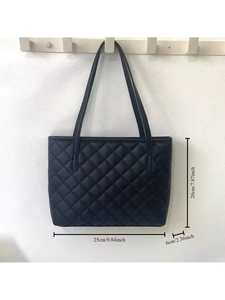 Pochette en PU grande capacité pour femme, style western de luxe, à bandoulière unique, pour articles de toilette, facile à assortir, ouverte - Product Image 5