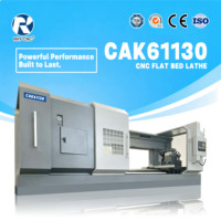 Nuevo Torno CNC Horizontal de un Solo Husillo CAK61130-3000, 1300mm de Giro Máximo, 3000mm de Longitud de Torneado, 130mm de Diámetro Interior, Uso Pesado