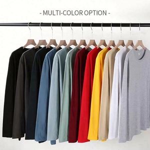 Unisex Heavy CVC Long Sleeve T-<b>Shirt</b> High Quality Men Women's Blank Plain <b>Shirt</b> Embroidery Printing Design Logo Knitted Solid - Product Image 4