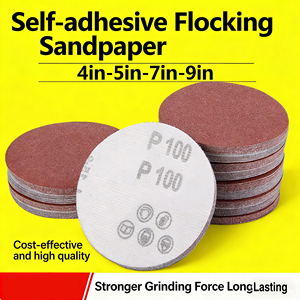 Red High Sanding Discs 125mm | 5-inch PSA Hook Loop | Silicon Carbide Grit P60-P800 | OEM/ODM | 3-Year Warranty | for - Product Image 6