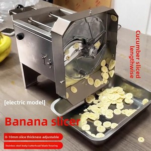 Trancheuse <span class=keywords><strong>électrique</strong></span> multifonctionnelle pour bananes, mangues et légumes, nouvelle, pour restaurants et fermes, compacte, exportée <span class=keywords><strong>de</strong></span> Chine - Product Image 3