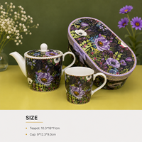 Mug à café en céramique personnalisé, tasse à café en céramique violette, Chine, écologique, pour cadeaux d'affaires, maison, bureau, mug en céramique