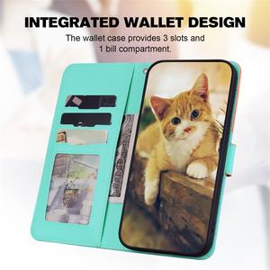 Cartone animato custodia in pelle carina per iPhone15 Pro gatto cane modello <span class=keywords><strong>portafoglio</strong></span> flip cover posteriore per iPhone 15 14 13 12 11per <span class=keywords><strong>samsung</strong></span> - Product Image 5