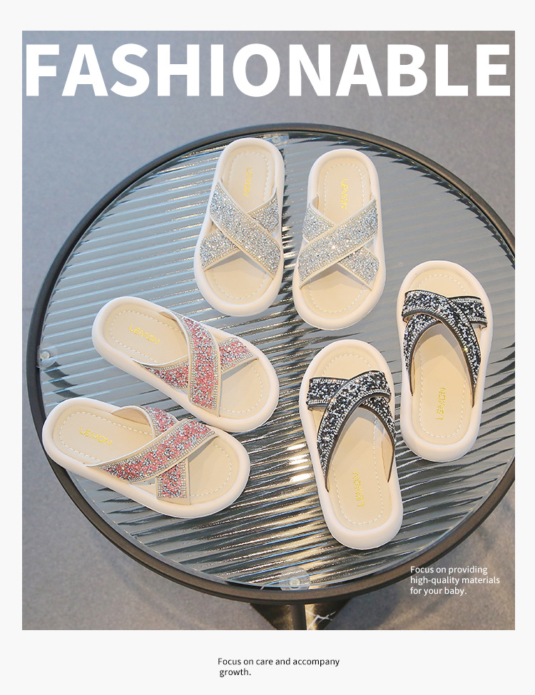 Children's Slippers 2023 Summer Fashionable Sandals for Girls Tide Sandals Slippers Wholesale