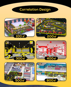 Su misura magica corsa parco giochi al coperto attrezzature per bambini Area giochi al coperto con schiuma e materiali plastici - Product Image 5