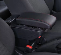 Accessoires TELLIKA Jimny, accoudoir central en cuir à double couche pour Suzuki Jimny 2018-2024 JB64W/JB74, 3 USB