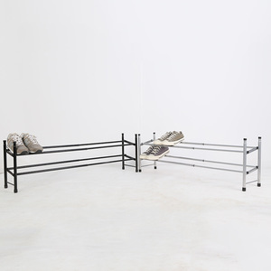 Jinsheng <b>Shoe</b> <b>Rack</b> 2 Tier Extendable Freestanding <b>Large</b> Capacity Storage For Home Use - Product Image 3