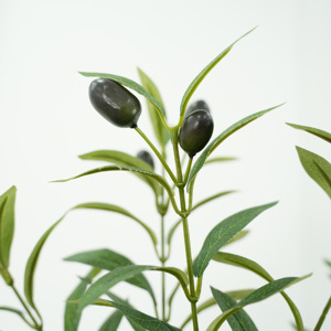 Presque Naturel 3ft Artificielle Petits Oliviers <span class=keywords><strong>Pot</strong></span> Table Plante Mini Arbre <span class=keywords><strong>pour</strong></span> Intérieur Maison Bureau Salon Décoration Moderne - Product Image 4