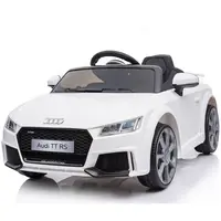 बच्चों इलेक्ट्रिक कारों 12V ऑडी लाइसेंस सवारी पर कार बच्चे drivable खिलौना कार