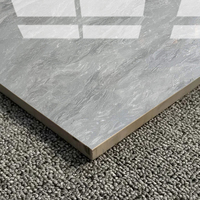 Carreaux de sol en porcelaine gris brillant de haute qualité pour salon, Porcelanato Lujoso Careaux De Sol Maison 6060 120x120, prix abordable