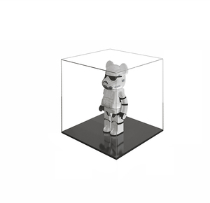 Caja de exhibición personalizable hecha a mano para Anime Gundam para <span class=keywords><strong>Lego</strong></span> bloques de construcción acrílico transparente modelo cubierta antipolvo servicio-corte - Product Image 3