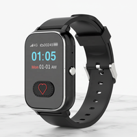 Montre connectée pour personnes âgées 2026 avec suivi GPS en temps réel, appels SOS, surveillance de la santé, détection des chutes, solution de sécurité pour les personnes âgées