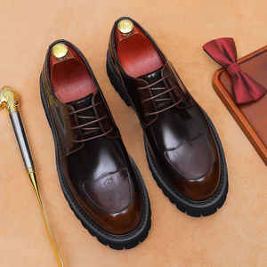 Botas de Invierno para Hombre, Diseño Clásico, Cuero Genuino, Otoño-Invierno 2025, Cómodas, Impermeables, Antideslizantes, Fáciles de Poner - Product Image 5