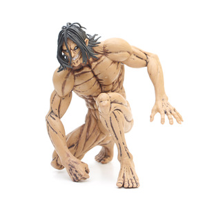 XRH version bon marché 15cm figurine de dessin animé mignon Pvc <span class=keywords><strong>attaque</strong></span> sur Titan Eren Jaeger figurine d'action - Product Image 1
