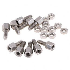 Tornillos y Tuercas de Acero Inoxidable de Alta Calidad DIN933 10.9, Tornillo Hexagonal para Construcción con Arandela Helicoidal A2 70 - Product Image 1
