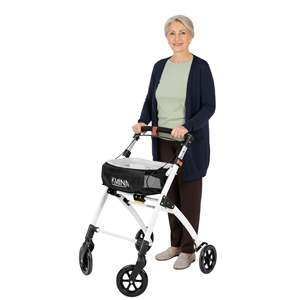 <span class=keywords><strong>Andador</strong></span> Compacto para Uso en Interiores y Exteriores, Andadores para Personas Mayores y Adultos con Bandeja, Blanco y Negro, <span class=keywords><strong>KMINA</strong></span> K10009 - Product Image 6