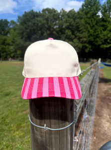 Personaliza el Logotipo y el Color, Gorra de 5 Paneles, Perfil Medio, Dos Tonos, a Rayas, Fabricada en Vietnam, Informal, Deportiva, para Exteriores, Ropa Urbana para Mujer - Product Image 4