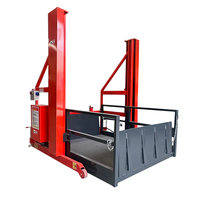 CHANGDING 2-3T Chariots élévateurs hydrauliques mobiles portables à alimentation CA, hauteur de levage 1700 mm, en acier au manganèse haute résistance pour le transport de marchandises