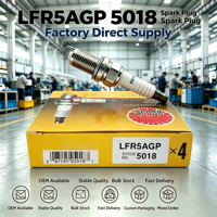 Ventes directes d'usine Yipei, bougies d'allumage en platine OEM de haute qualité pour Toyota Highlander Nissan Teana X Trail LER5AGP 5018