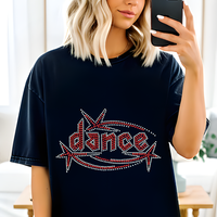 Meilleures ventes : Transferts thermocollants en strass pour T-shirts, motif danse