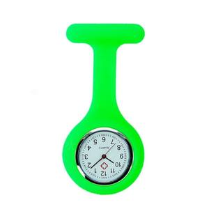 Montre de poche électronique pour fille, en Silicone, de poche, à broche, à lien, broche ol, sans batterie - Product Image 1