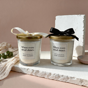 Candela Profumata in Cera di Soia con Logo Personalizzato Gratuito, Lussuosa Tazza in Vetro, Regalo Aromaterapico per San Valentino e Decorazioni Natalizie - Product Image 1