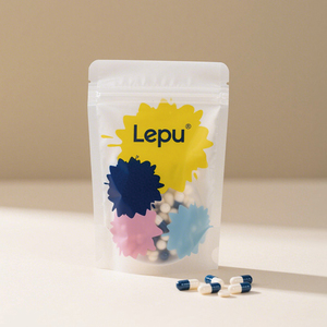 ถุงใ<span class=keywords><strong>ส</strong></span>่วิตามิ<span class=keywords><strong>น</strong></span>ขนาดเล็กพลาสติกสำหรับบรรจุอาหารถุงใส่แคปซูลซองตั้งได้ถุงใส่วิตามินแบบกำห<span class=keywords><strong>น</strong></span>ดเอง - Product Image 6