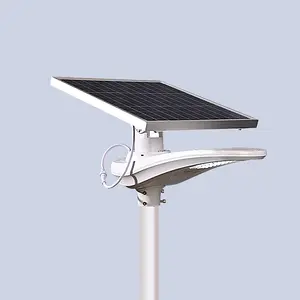 China factory 24w 36w Split solar road or street light with pole for road garden square beautiful country