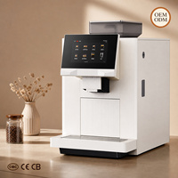 Machine à café automatique commerciale K2 PRO, machine à expresso du grain à la tasse avec moulin intégré, écran tactile, fabricant OEM ODM