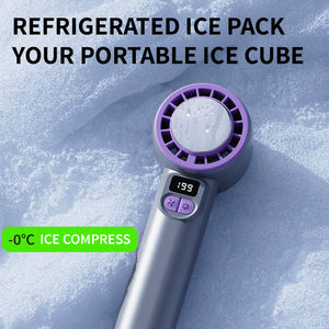 Taşınabilir Mini USB güç HAVA SOĞUTUCU 3000mAh yüksek hızlı Turbo <span class=keywords><strong>Jet</strong></span> Fan Peltier soğutma fırçasız Motor giyilebilir el fanı - Product Image 5