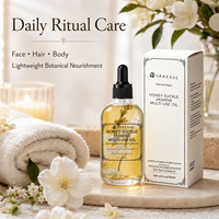 Huile de massage aux graines pour visage, cheveux, corps et ongles, parfum herbal, 120 ml, naturelle, végétalienne, OEM ODM, huile essentielle pressée à froid, 100 % pure