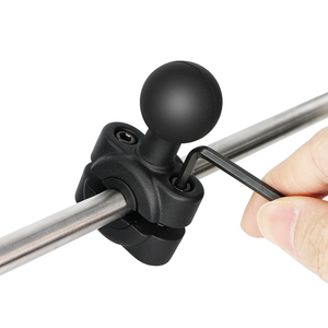 VIN mounts base de bola de 1 pulgada con ventosa de vacío de goma, soporte para teléfono móvil para parabrisas de automóvil - Product Image 2