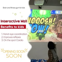 Permainan Proyeksi Dinding Interaktif Sentuh Virtual Portabel untuk Taman Bermain Dalam Ruangan, Permainan Bola Ajaib untuk Sekolah dan Hunian