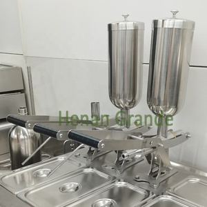 3 Réservoirs Manuels pour Boulangerie, pour Remplissage <span class=keywords><strong>de</strong></span> Donuts, Pâtisseries, Confitures, Crèmes, Sauces Chocolat, et Remplisseurs <span class=keywords><strong>de</strong></span> Confiture Liquide à Quantité Réglable - Product Image 5