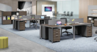 Vente chaude Poste de travail de bureau moderne en acier pour bureau à domicile, hôpital et école - Fabricant OEM sur mesure Commande en gros