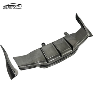Difusor trasero estilo PSM de fibra de carbono de alta calidad W205 C63 para <span class=keywords><strong>Mercedes</strong></span> Benz W205 C63 Coupe - Product Image 4