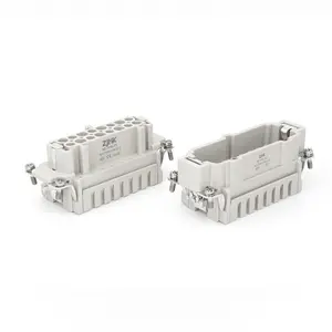 ZJHK HDC-HE-016 Luchtvaart Connector, 16 Pin Mannelijke En Famale Heavy Duty Connector/