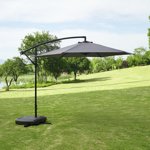 2026 2.7m <span class=keywords><strong>3m</strong></span> Moderne Parc Jardin Extérieur En Acier <span class=keywords><strong>Parasol</strong></span> Parapluie <span class=keywords><strong>Protection</strong></span> Solaire Coupe-Vent - Product Image 1