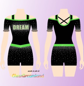 Fabricant OEM Service Cheerleader Outfits Cheerleading <span class=keywords><strong>allstar</strong></span> uniforme - Product Image 1