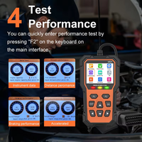 Escáner V521 OBD2, lector de código de motor de comprobación automática, lector de código de problemas del vehículo