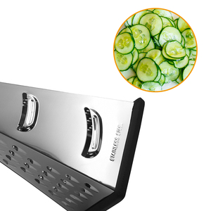 Râpe manuelle 4 faces en acier inoxydable <span class=keywords><strong>de</strong></span> qualité supérieure pour fruits et légumes, prix <span class=keywords><strong>de</strong></span> gros, gadget <span class=keywords><strong>de</strong></span> cuisine personnalisé pour la maison - Product Image 2